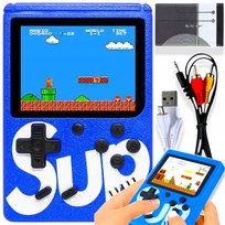 MINI KONSOLA RETRO PRZENOŚNA GRA 400 GIER NA TV KOLOROWE GIERKI GAME BOX