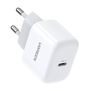 Mini ładowarka sieciowa UGREEN CD241, USB-C, 20W, PD (biała) - uGreen