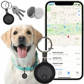 Mini lokalizator GPS dla psa kota do roweru pojazdów kluczy torby SmartTag - Inny producent