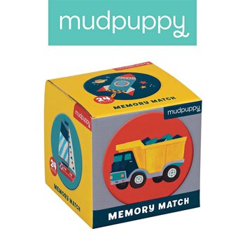 Mini memory Środki transportu, gra, Mudpuppy - Mudpuppy