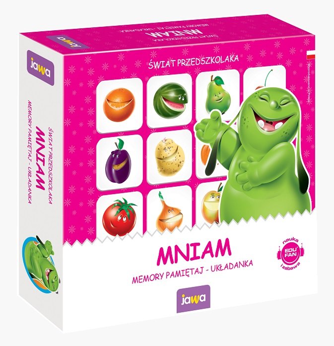 Mini Mniam, gra Memory, Jawa, gra planszowa
