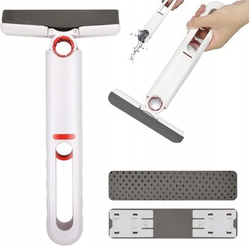 Mini Mop Mały Płaski Z Wyciskaczem Do Mycia Okien Półek Szczotka Do Mycia - Inny producent