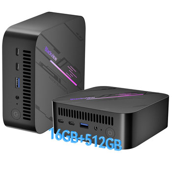 Mini PC Blackview MP100 AMD Ryzen™ 5 7430U 16GB DDR4 512GB SSD WiFi 6 Windows 11 Czarny - Blackview