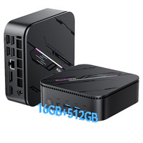 Mini PC Blackview MP100 Pro Intel i5-12450H 16GB DDR4 512GB SSD Windows 11 Czarny