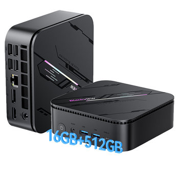 Mini PC Blackview MP100 Pro Intel i5-12450H 16GB DDR4 512GB SSD Windows 11 Czarny - Blackview