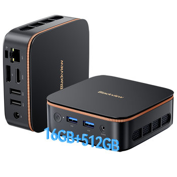 Mini PC Blackview MP20 Intel N150 16GB DDR4 512GB SSD WiFi 6 Windows 11 Czarny - Blackview