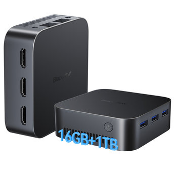 Mini PC Blackview MP80 Intel N97 16GB LPDDR5 1TB SSD Windows 11 Czarny - Blackview