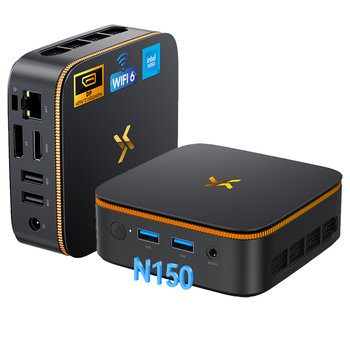 Mini PC Huidun H50 Intel N150 8GB DDR4 256GB SSD WiFi 6 Windows 11 Czarny - Blackview