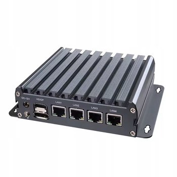 Mini PC Industrial ZK40 N100 DDR5 4LAN+CON 4USB HDMI DP USB-C WiFi - Chipol