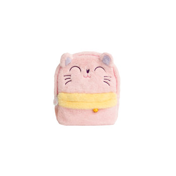 Mini Plecaczek, Lucky Cat, Różowy - Empik