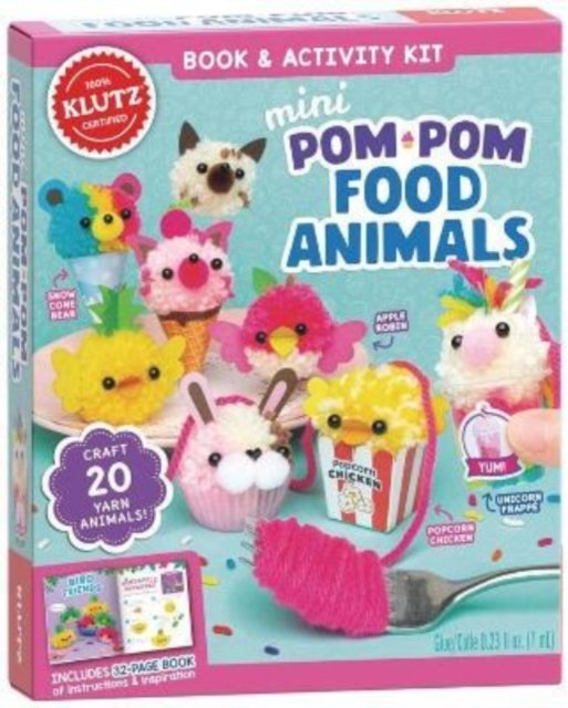 Mini PomPom Food Animals Opracowanie zbiorowe Książka w Empik