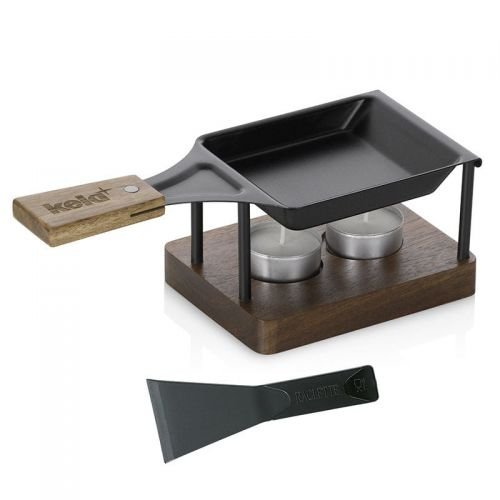 Mini Raclette Kela O'Clette, Odlew Aluminium/Drewno Akacji, 23 X 10 Cm ...