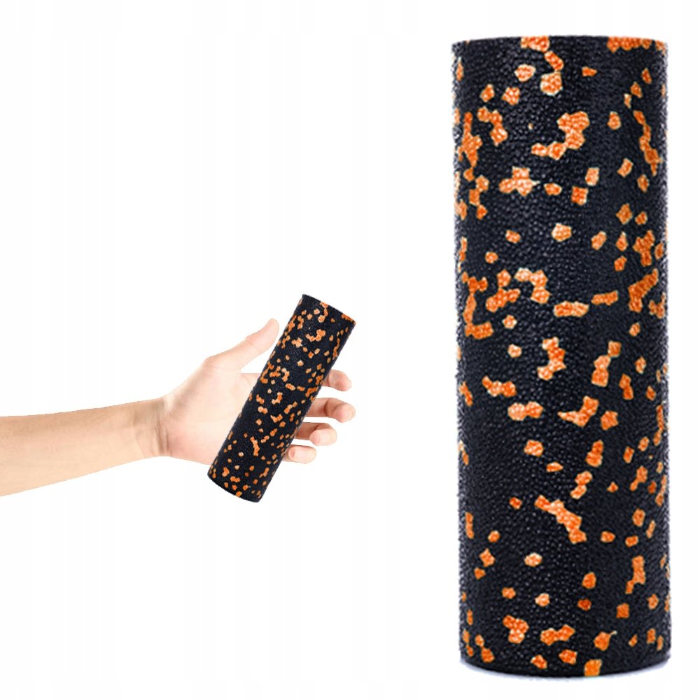 Mini Rolka do Masażu Stóp FIZYO Roller Masażer Twardy Wałek EPP Orange ...