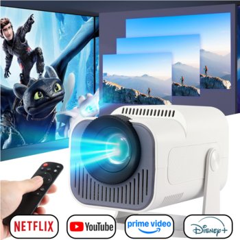 Mini Rzutnik Projektor HY320 4K/1080P Smart System Android 11 Bluetooth 5.0 - Inny producent