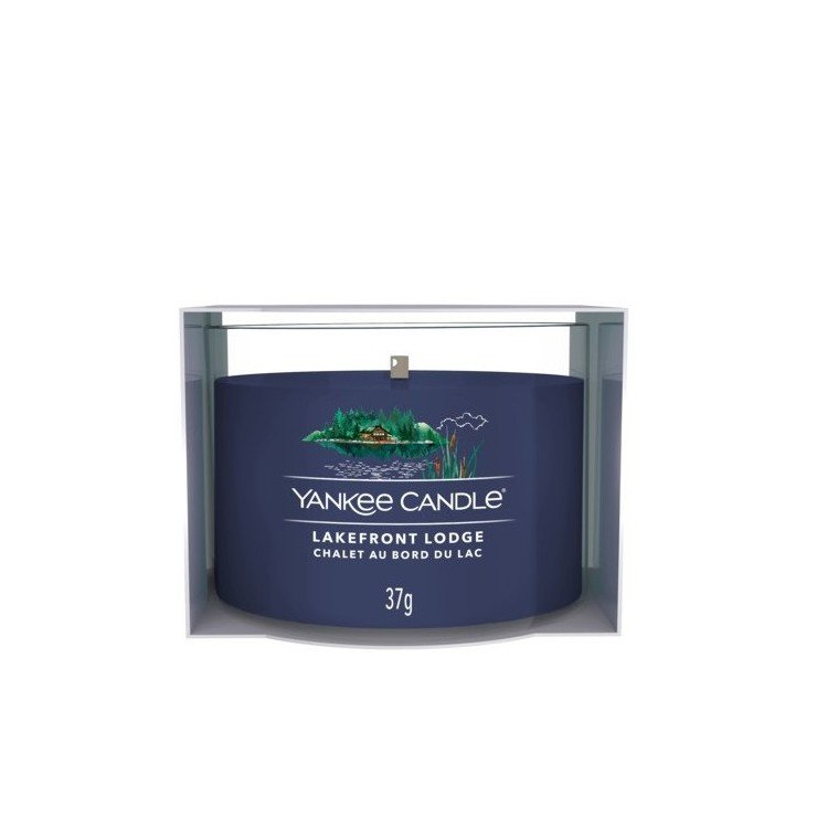 Vela En Frasco Pequeño Lakefront Lodge 37 G - Yankee Candle - Cemaco