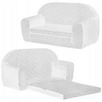 Mini Sofa Dla Dzieci Kanapa Sofka Piankowa Rozkładana Piankowa Fotelik 77Cm