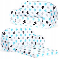 Mini Sofa Dla Dzieci Kanapa Sofka Piankowa Rozkładana Piankowa Fotelik 77Cm