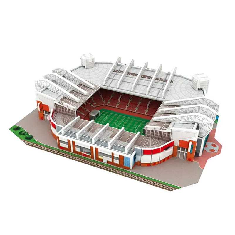 Фото - 3D-пазл United Mini stadion piłkarski - OLD TRAFFORD - Manchester  FC - Puzzle 3D 4 