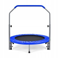 Mini trampolina z regulacją wysokości składana trampolina fitness COSTWAY