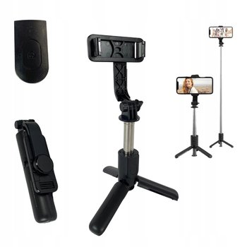 MINI TRIPOD SELFIE STICK STATYW DO TELEFONU Z PILOTEM BLUETOOTH KIJEK - Inny producent