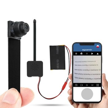 Mini Ukryta Kamera Wifi Egzamin Tekst Online P2P Ineotronic - Ineotronic