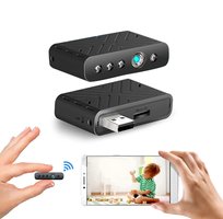 MINI UKRYTA KAMERA WIFI USB DIODY IR NOC NA ŻYWO TY9
