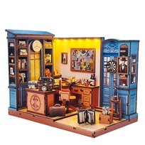 Miniaturowy domek Book Nook - Agencja detektywistyczna