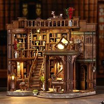 Miniaturowy domek Book Nook - White Hall