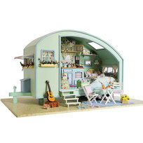 Miniaturowy domek DIY - Wakacje na kempingu / HABARRI