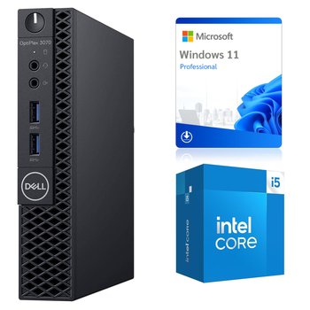 MINIATUROWY KOMPUTER DELL 3070 MICRO Intel Core i5-9400T 16GB SSD 256GB WIN11 PRO - Dell