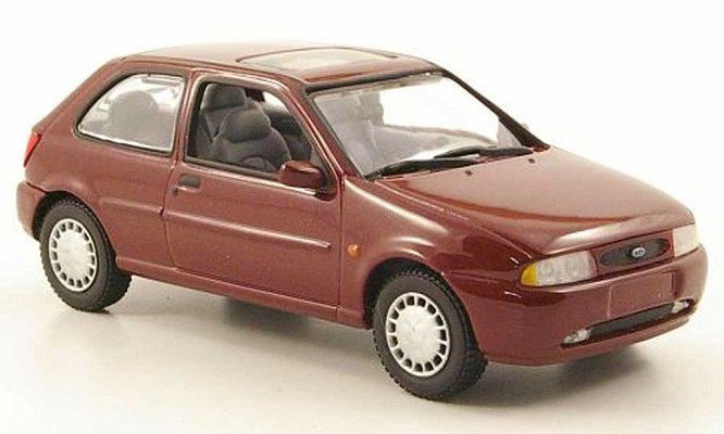 Фото - Машинка Minichamps Ford Fiesta Mk Iv 3-Door 1995 Red 1:43 430766661 