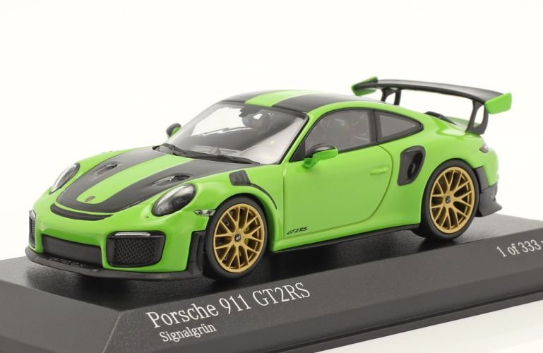 【お気に入り】 Minichamps Porsche 911 (991 Ii) Gt2 Rs Weissac 1:43 ミニカー