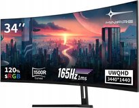 Minifire UWQHD zakrzywiony monitor gamingowy 34" 165 Hz 3440x1440 Acer