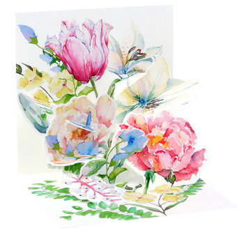 Minikarnet, Watercolour Bouquet