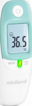 Miniland Termometr bezdotykowy do ucha i na czoło ML89212 - Miniland
