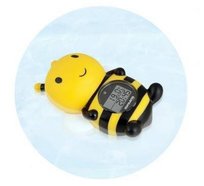 Miniland,Termometr kąpielowy i pokojowy z zegarem, Pszczółka