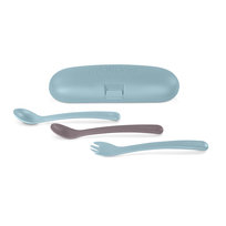 Miniland, Zestaw sztućców ergonomicznych Terra, morski