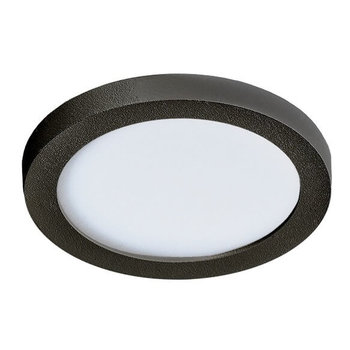Minimalistyczna Lampa sufitowa Slim LED 6W czarna do kuchni - AZzardo
