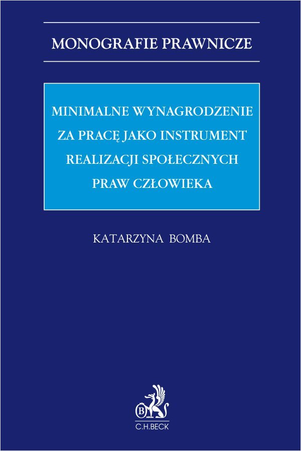 Minimalne Wynagrodzenie Za Pracę Jako Instrument Realizacji Społecznych ...