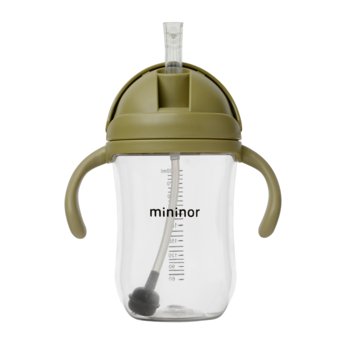 MININOR BUTELKA ZA SŁOMKĄ 330 ML MOSS GREEN SUPERCENA - Mininor