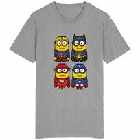 Minionki Koszulka Superman Batman Flash Kapitan GILDAN