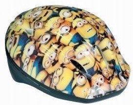 MINIONKI MINIONEK MINIONS KASK ROWER DESKOROLKA - D"arpeje