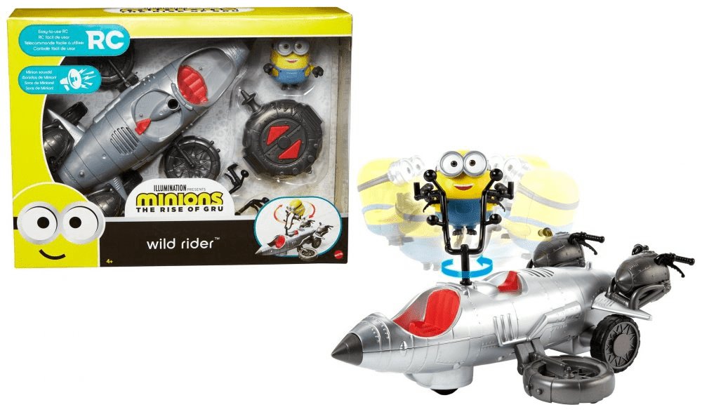 Minionki, minionek Szalona jazda Pojazd RC zdalnie sterowany