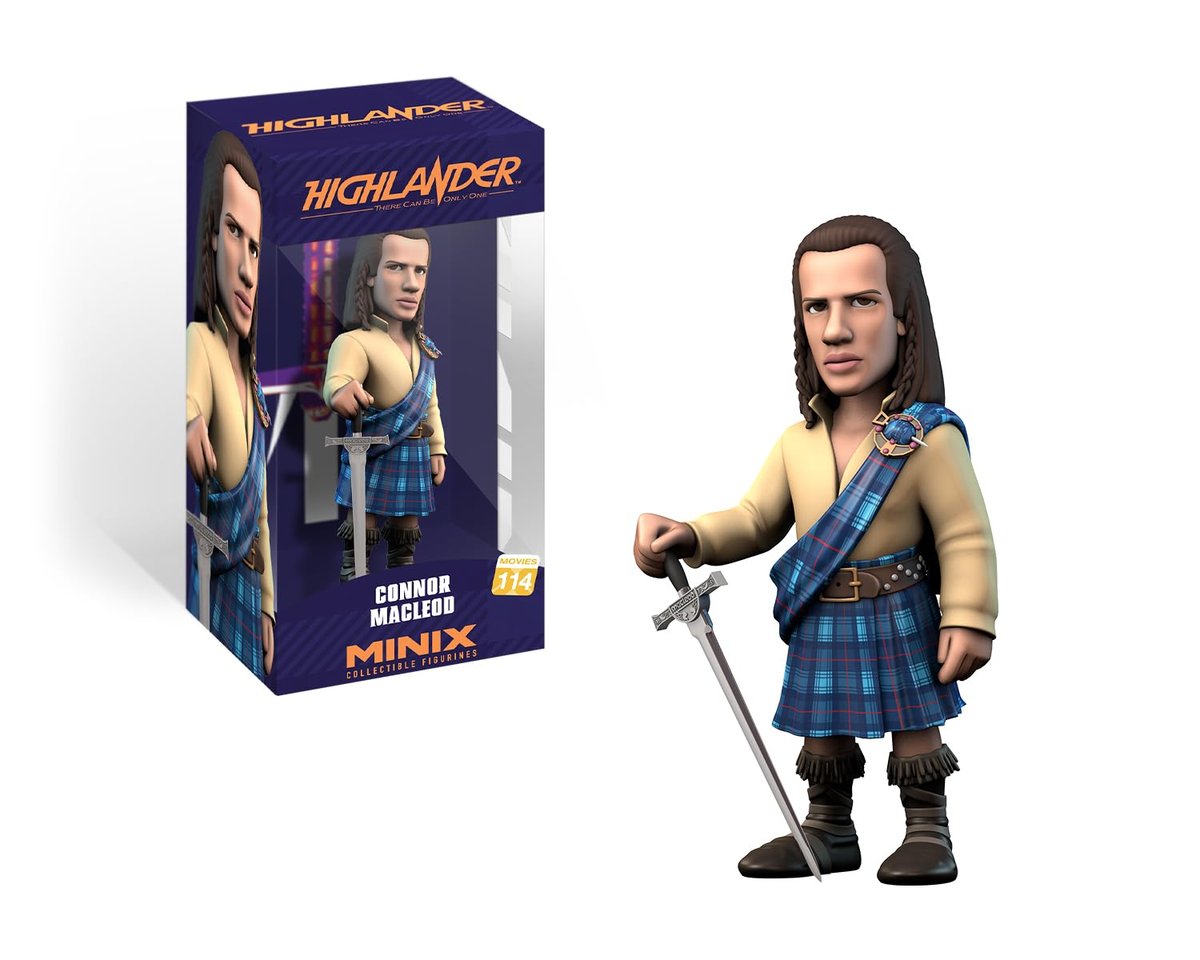 MINIX Movies #114 - Highlander - Connor Macleod - Statuetta Da Collezione 12 Cm - 5