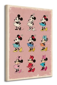 Minnie Mouse Evolution - obraz na płótnie - Art Group