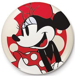Minnie Mouse - przypinka - Myszka Miki