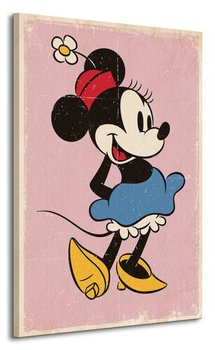 Minnie Mouse Retro - Obraz na płótnie - Art Group