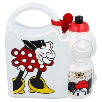 Minnie Mouse - Zestaw lunchbox i bidon 400 ml - Forcetop