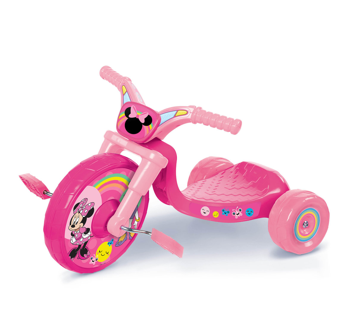 Zdjęcia - Rower dziecięcy Jakks Minnie, Rowerek trzykołowy 10'' z dźwiękami, różowy 