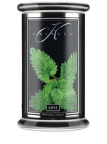 Mint - Kringle Candle - duża świeca z dwoma knotami (624g) - seria Reserve